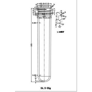 Préformes PET personnalisables multi-spécifications, tubes préformes courts, bouteilles en plastique pour la distribution quotidienne de produits chimiques et cosmétiques - Product Image 2