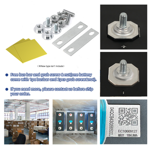 แบตเตอรี่ลิเธียมไอออน LiFePO4 ของจีน ยี่ห้อ Stock EV ขนาด 3.2V 100Ah 200Ah 280Ah 314Ah สำหรับระบบกักเก็บพลังงานภายในบ้าน รับประกัน 3 ปี - Product Image 6