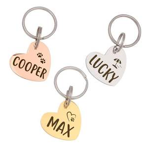 Guter Freund Geschenk Doppelseitige Sublimation Erkennungs marken Leere Messing/Aluminium Hund ID Tags Wärme übertragung Metall Haustier Hund Knochen anhänger - Product Image 5