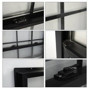 Fenêtre en PVC avec structure en acier, nouveau design, meilleur <span class=keywords><strong>prix</strong></span> fabricant - Product Image 6