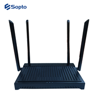 Nouveau routeur sans fil double bande AX3000 avec 4 ports RJ45 2.4G/5G WIFI prise en charge routeur maillé géré 12V DC