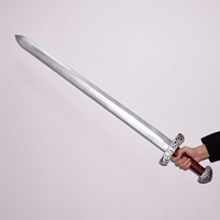 Espada y Escudo Estilo Vikingo Medieval para Cosplay, Eventos de Halloween y Sesiones de Fotos - Espada de Juguete de Espuma Realista y Segura