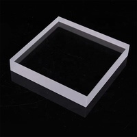 Ventana Protectora de Sílice Fundida para Máquina Láser de Fibra de 1064nm, Lámina de Vidrio de Cuarzo