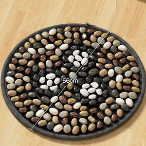 Matras pijat batu alam, matras pijat kaki rumah, kerikil lebar 56cm untuk perawatan kesehatan - Product Image 6