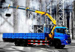 Grue montée sur camion neuve de 10 tonnes avec flèche articulée SQ10ZK3Q - Product Image 2
