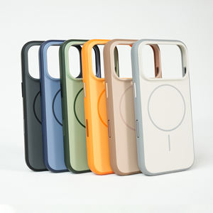 热销购买新款硅胶外壳，适用于iPhone 17 16 Pro Max TPU材料，包括磁性功能和相机保护器 - Product Image 1