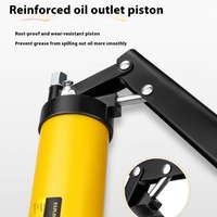 Pompa minyak Manual tugas berat kualitas tinggi pistol pengisi minyak tangan baja dukungan kustomisasi ODM alat Manual kelas industri