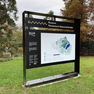BUOYANT Outdoor Stainless Steel Bulletin Boards Suitable for Shopping Malls Parks Community Hospitals and Schools - Product Image 2