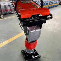 5.5HP Honda GX160 moteur portable sol sautant Jack petit pilon compacteur vibrant bourrage pilon pour la construction de routes