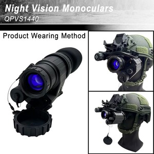 Precio de Fábrica QVS1440 Fov40 °   Gafas de Visión Nocturna FOM2200+ GEN 3 NVG MX10160 con Tubo Intensificador de Imagen, para Caza, OEM/ODM, IP67 - Product Image 6