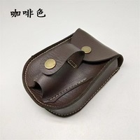 Sac banane multifonctionnel tout-en-un en cuir pour la chasse en extérieur, sac de rangement pour lance-pierres, accessoires pour lance-pierres à billes de boue