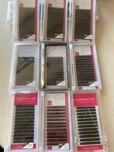 Extensiones de Pestañas Rusas de Cachemira Negro Mate, Bandejas de Volumen, Suministros de Seda PBT Coreana, Extensiones de Pestañas al por Mayor, Libres de Crueldad Animal - Product Image 2