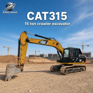 Second Hand for 315D Crawler Excavator <b>Cheap</b> Price 3 Years Warranty Engine Powered 1.19m <b>Bucket</b> Capacity - Product Image 1