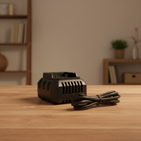 Chargeur rapide universel compatible Makita. Convient aux batteries de 2,0 Ah et 4,0 Ah.