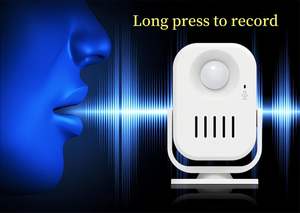 Sonnette sans fil avec capteur PIR pour magasin, alerte sonore pour maison, boutique et commerce - Product Image 3