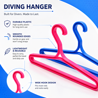 Cintre pour combinaison de plongée en néoprène, en plastique, pour le surf, la plongée et le séchage des équipements