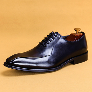 Bottes Chelsea montantes pour hommes, style britannique, printemps-été, patchwork, à lacets, bout carré, rehaussantes, légères et antidérapantes - Product Image 5