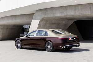 Kit de Carrocería para Benz <span class=keywords><strong>Clase</strong></span> <span class=keywords><strong>S</strong></span> W221 2006-2013 al Estilo <span class=keywords><strong>Maybach</strong></span> W223, Modificación de Automóvil con Capó, Parachoques, Faros LED, Luces Traseras y Guardabarros - Product Image 6