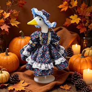 Vente en gros uniquement : Tenues pour Porch Goose, Robes pour Porch Goose, Costumes de mascotte pour animaux de compagnie, Vêtements pour animaux de compagnie, Luxe Lolita Floral Manches en dentelle - Product Image 5