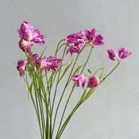 Bunga Fritillaria Buatan 3D Berkualitas Tinggi dan Realistis untuk Fotografi Pernikahan, Dekorasi Rumah, Hari Ibu