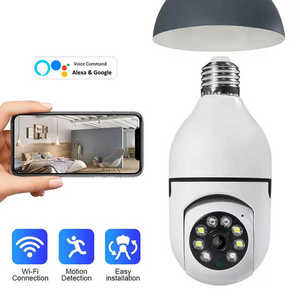 360 toàn cảnh <span class=keywords><strong>Wifi</strong></span> HD tầm nhìn ban đêm IP surveil mini giám sát nhà giám sát máy ảnh trong các hình thức của bóng đèn - Product Image 2
