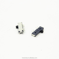 Interrupteur à glissière SMT miniature à 1 position 3 voies à montage en surface petite taille pour équipement de communication approvisionnement chinois
