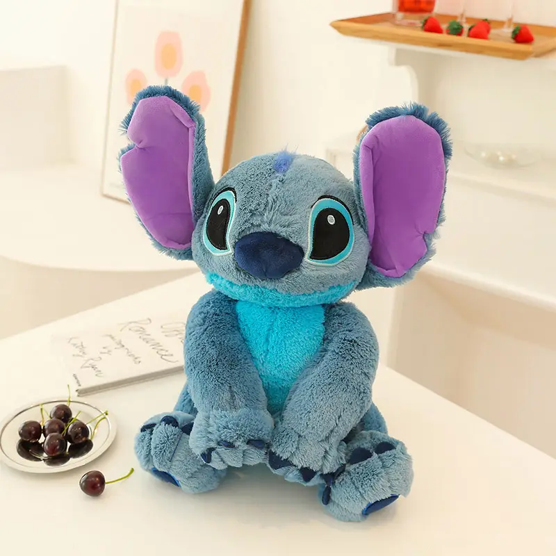 Best Selling Cartoon   Anime Peripherals Cute Stitch Plush Toys Stitch Star Baby Doll Children Ragdoll Toys