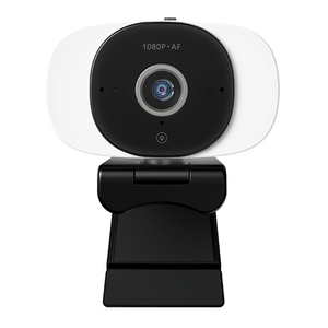 Caméra Web USB2.0 1080p CMOS 72,5° grand angle avec anneau lumineux, 60fps AF, luminosité réglable sur 3 niveaux, pour ordinateur portable, appels Skype/<span class=keywords><strong>Facebook</strong></span> - Product Image 3