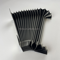 Prix usine couvercle en caoutchouc anti-poussière soufflet fraiseuse accordéon soufflet couverture