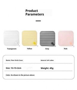 New Whale Tail <b>Floor</b> Drain Deodorizer Anti-Odor Cover for Bathroom Toilet Sewer Anti-Clog Drain Stopper Home <b>Accessory</b> - Product Image 3