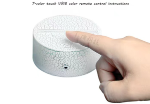 Plastic LED Night <strong>Light</strong> Ambient <strong>Light</strong> USB Powered Touch Control Dimmable Modern Design Hotel Living Room Bedside <strong>Table</strong> - Product Image 4