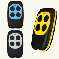Télécommande universelle compacte et portable à 4 boutons pour l'éclairage domestique et les ventilateurs, avec une portée de 100 m et plusieurs choix de couleurs
