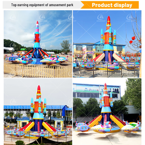 Fabricación China, Atracción de Aviones Giratorios de 24 Asientos, Atracción de Aviones de Control Remoto para Niños, Parque de Atracciones - Product Image 2