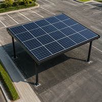 Structure de stationnement solaire photovoltaïque étanche, système d'installation de carport photovoltaïque, carport solaire, structure solaire