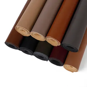 PVC Decorative Film Chemical Raw Material PU Synthetic Leather For Shoes