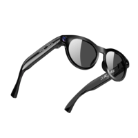 Étui de chargement pour lunettes intelligentes IA DX14 8 mégapixels avec contrôle par application, verres anti-lumière bleue, traduction en temps réel et fonctions photo