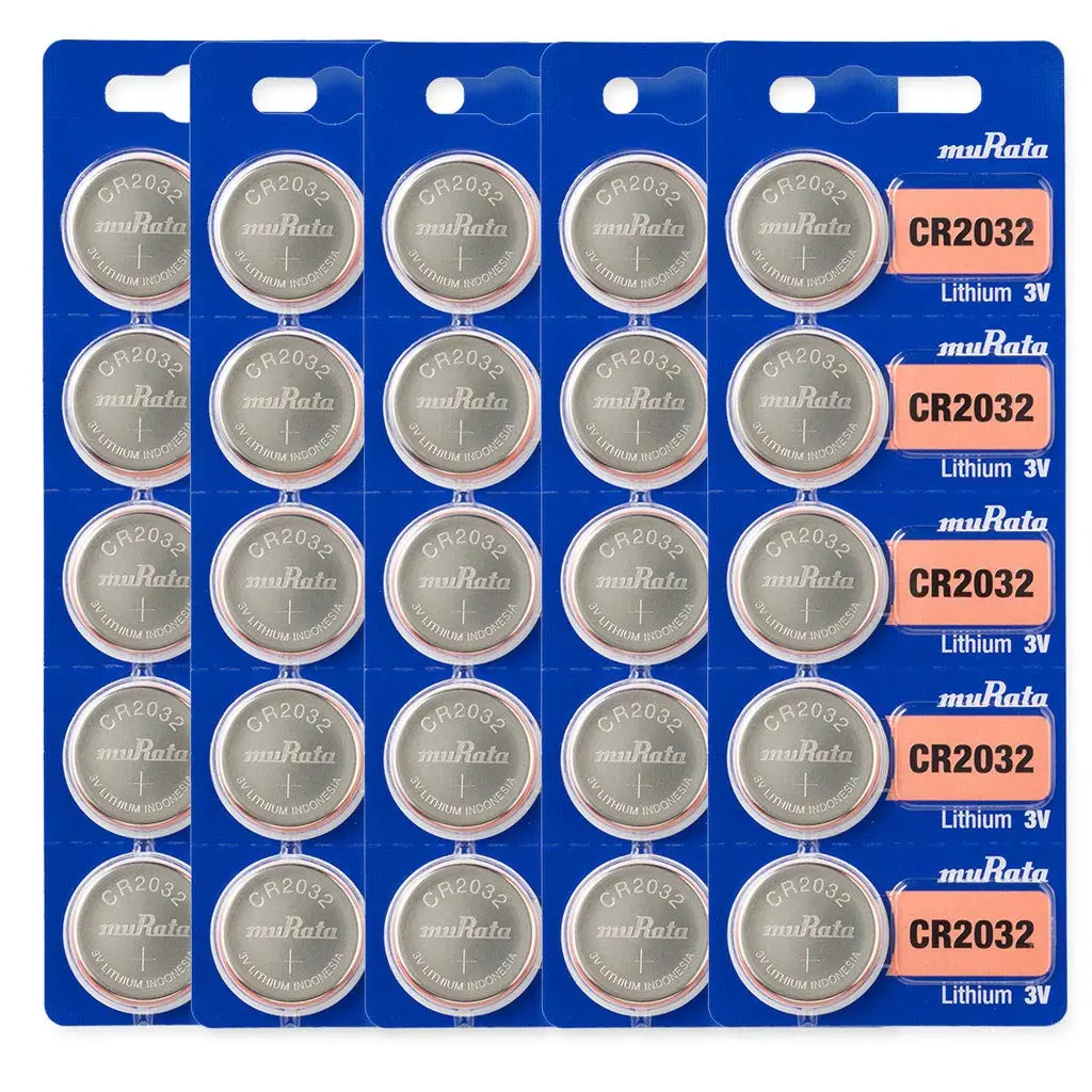 3V 5V CR2032 lithium coin cell battery CR2025 CR2016 CR1620 CR1632 CR2450 for watch 2032 LiMno2 button cell lithium battery