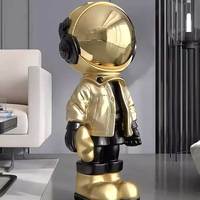 Figurine d'astronaute la plus vendue, grande décoration de meuble TV, design Art déco, ornement de sol pour salon, décoration de la maison