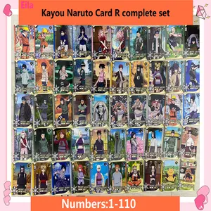 Anime japonês Família Natal narutoes kaiou CP MR AR OU UR SSR ZR HR set Cartões Kids Birthday Gift Game playing Cards