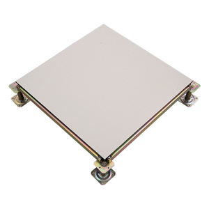 Plancher surélevé haute résistance 600x600mm pour salle de serveurs, dalles de plancher en acier et céramique, durables - Product Image 1
