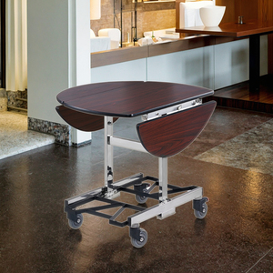 Table <span class=keywords><strong>de</strong></span> service <span class=keywords><strong>de</strong></span> <span class=keywords><strong>ménage</strong></span> d'hôtel <span class=keywords><strong>de</strong></span> service <span class=keywords><strong>de</strong></span> service d'entretien ménager <span class=keywords><strong>de</strong></span> service d'acier inoxydable <span class=keywords><strong>de</strong></span> conception à trois volets brune - Product Image 5
