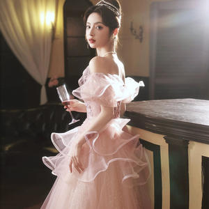 Vestidos de Quinceañera de champán de lujo Beads Eet 16 Vestido Vestidos de desfile Vestido De 15 con cordones en la espalda Fiesta de graduación personalizada - Product Image 3