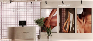 Cream Style Nail Bar Display Furniture Set | Modern Popular Hair Salon Station & Custom Nail Salon Interior Design - Product Image 6