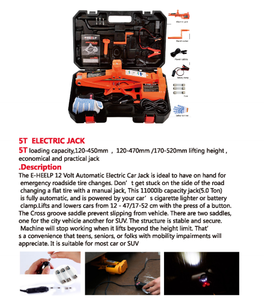Hot Sale 3 Ton Portable Electric Auto <strong>Automatic</strong> Car Lift 12V DC <strong>Hydraulic</strong> Floor <strong>Jack</strong> Stand 5T Capacity Scissor <strong>Jack</strong> for Sale - Product Image 5