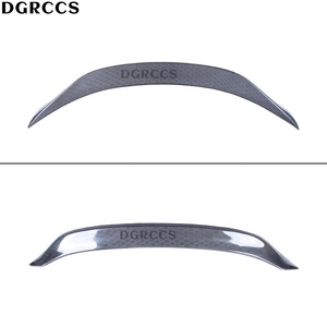 Original for Q50 Q50S ASPEC Style Honeycomb Carbon Fiber Non Perforated <b>Rear</b> <b>Spoiler</b> Trunk Wing 2013-2023 Carbon Fiber - Product Image 3