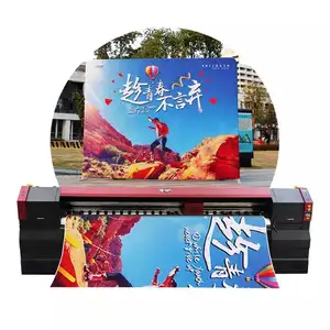 Letop digital vinyl Adhesive backing single lens four head 3.2m car sticker stand eco solvent printer machine