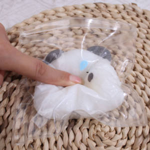 Jouet à presser en silicone en forme de hamster mignon, jouet de décompression pour enfants, cadeau anti-stress, jouets collants - Product Image 4