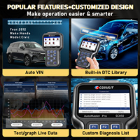 Herramienta de Diagnóstico Universal para Vehículos SC850, Lector de Códigos OBD OBD2, Conector de Diagnóstico para Automóviles, Escáner para Autos