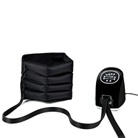 Appareil de massage des pieds et des mollets pour soulager la douleur, masseur à compression d'air pour les jambes, machine de massage à ondes d'air pour la circulation et la relaxation