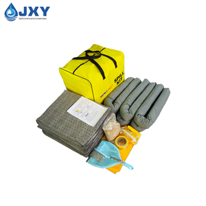 Kits universales de 80L para derrames de materiales corrosivos, fluidos comunes como derrames de refrigerante, etanol, pesticidas, solventes y agua. - Product Image 5